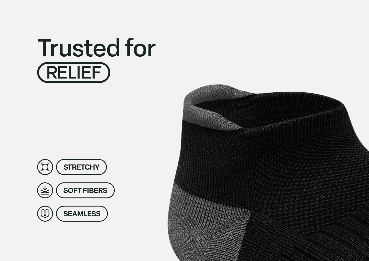 Bunion Relief, Padded Low Cut Socks